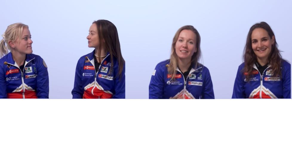 les biathlètes partagent leurs plaisirs de l'hiver