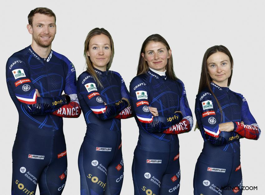 MICHELON OceaneCLAUDE EmilienBRAISAZ-BOUCHET JustineRICHARD Jeanne ANNECY FRA Christophe PALLOT/AGENCE ZOOM